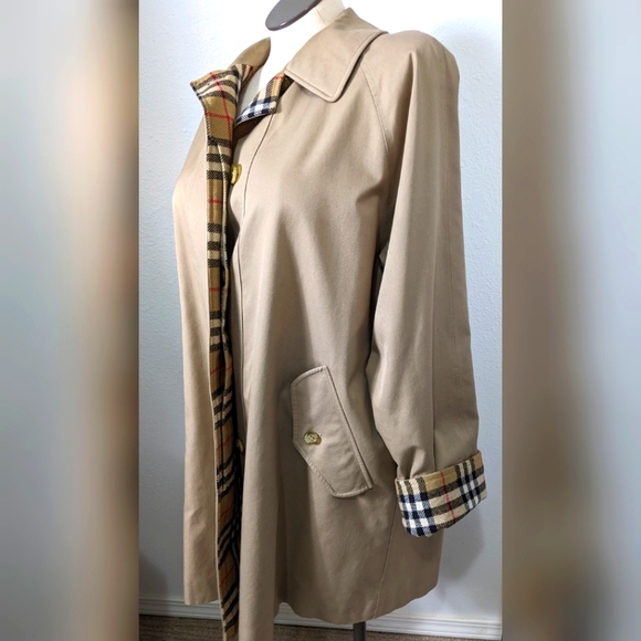 💯 Authentic Vintage Burberry M Collection Trench Size XL